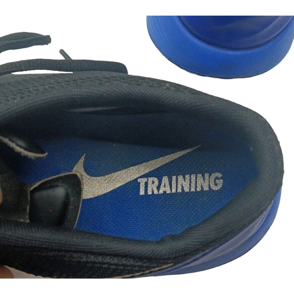 Nike FS Lite TR Trainer Men's Size 12 Black Blue Training Lightweight 807113-005 - Picture 6 of 11
